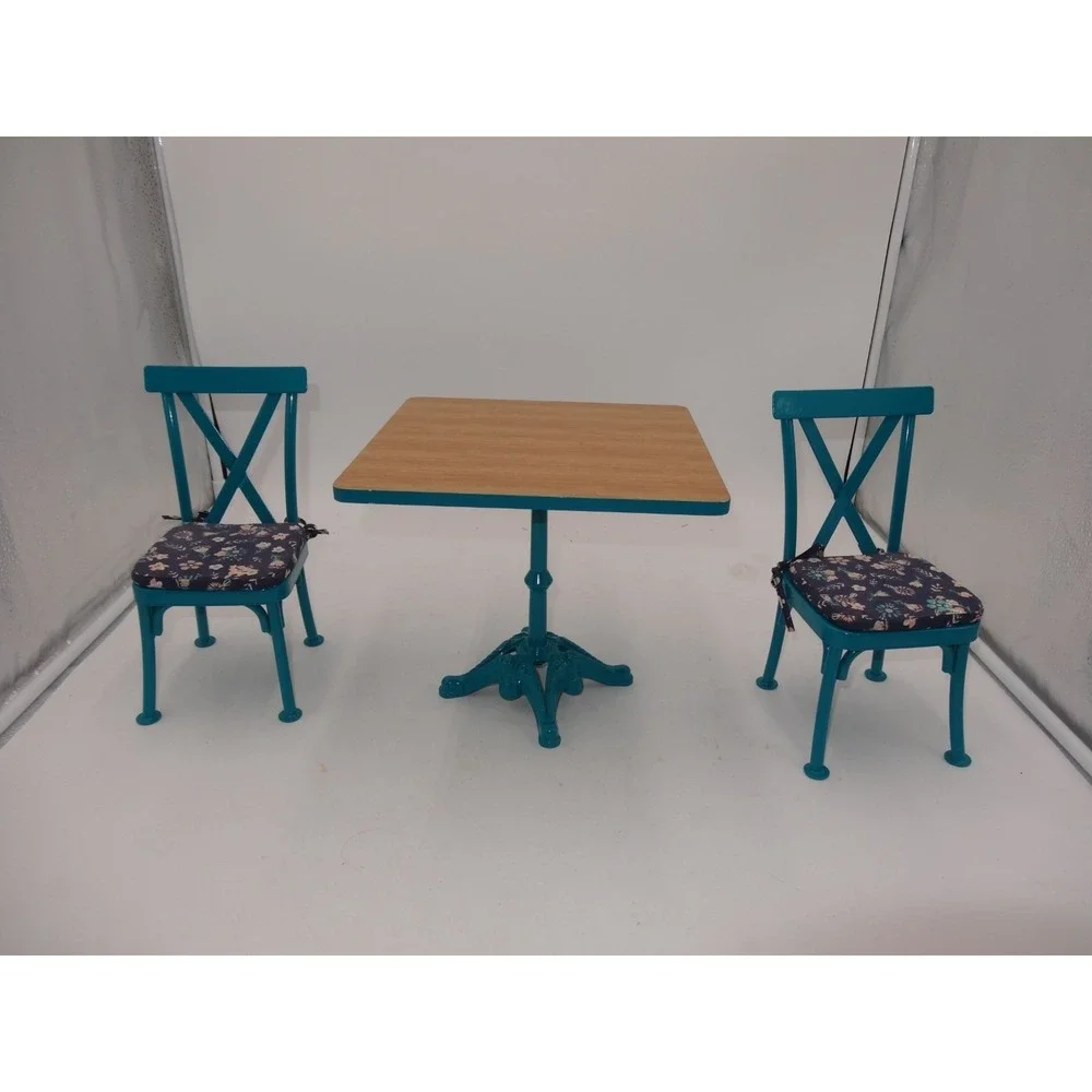 American Girl‎ Doll Teatime Table & Chairs Set Truly Me some Accessories Retired